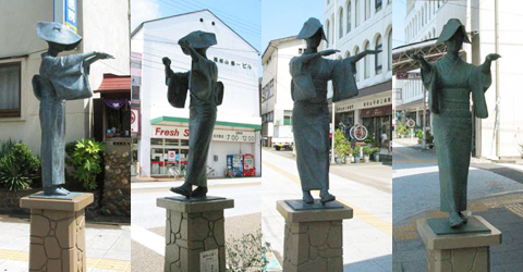 どっこいせ踊り像